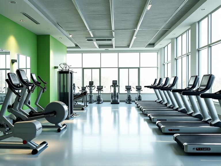 Modernes Fitnessstudio AlpenKraft Wellness Frauenfeld