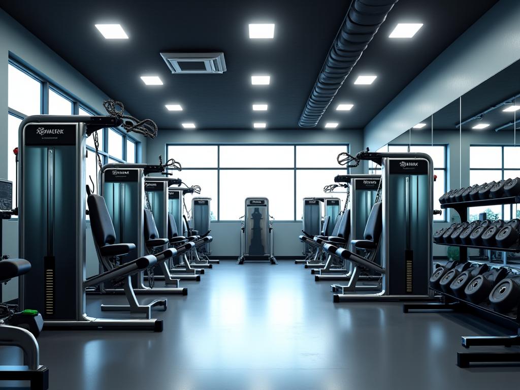Moderne Krafttrainingsgeräte AlpenKraft Wellness